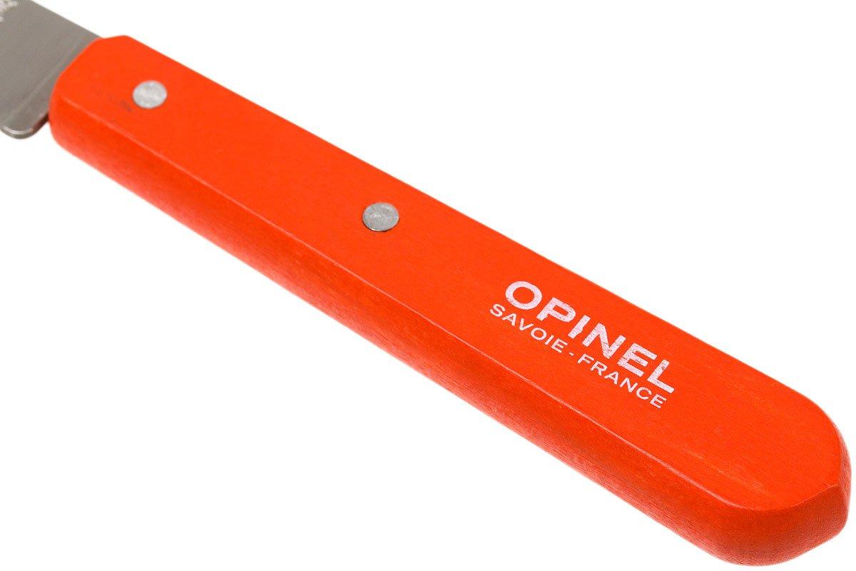 Opinel serrated peeling knife N°113, orange Advantageously shopping