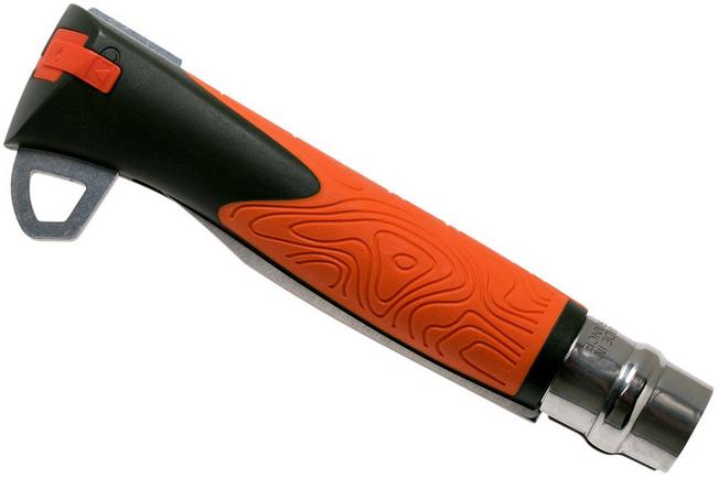 Opinel - OP01975ORGY - No 12 Folder - Orange and Grey - Sharp Things OKC