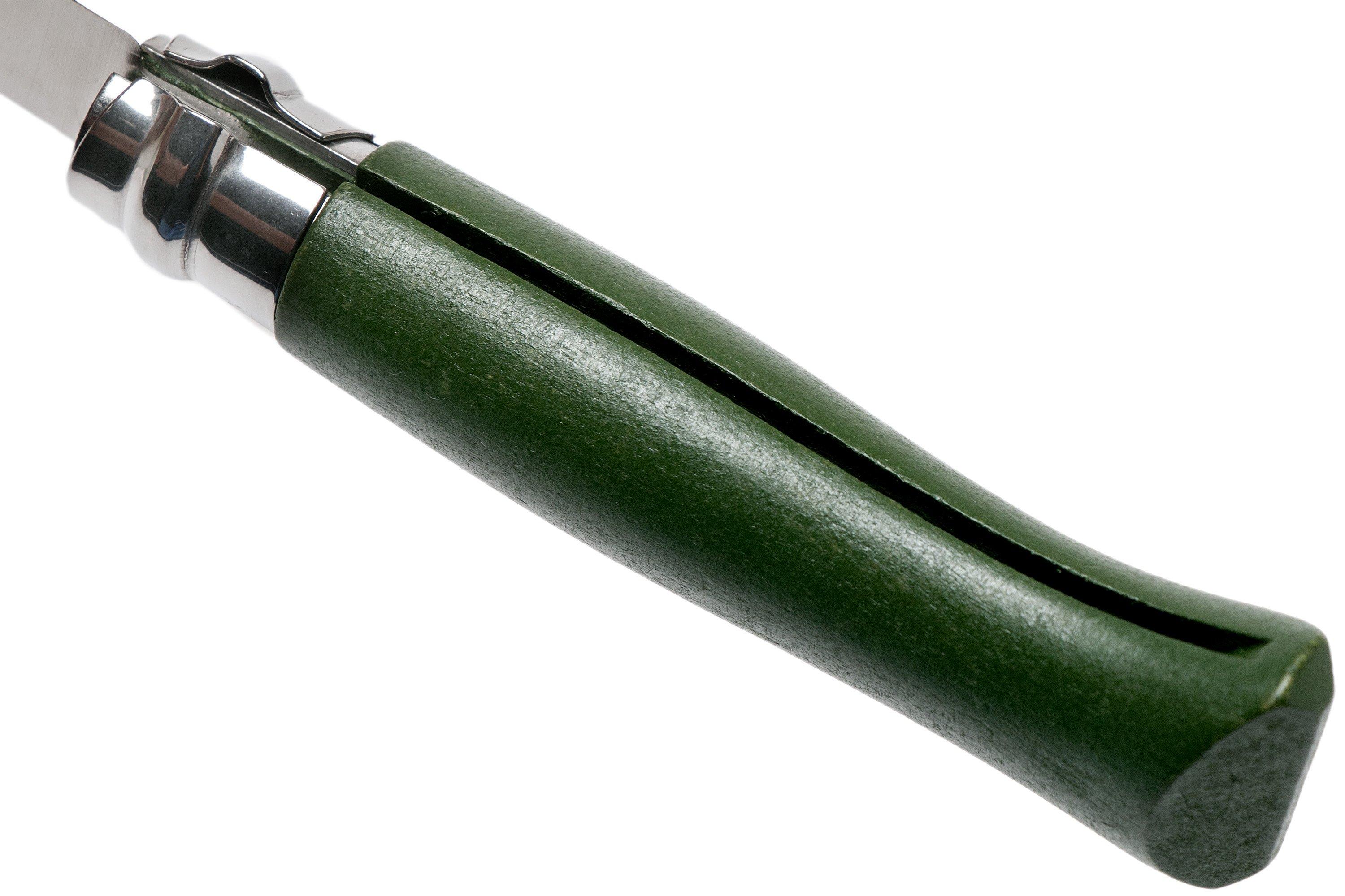Opinel 04425-INOX Coltello N.5 In Acciaio Inox, Senza Blocco, Classico Francese