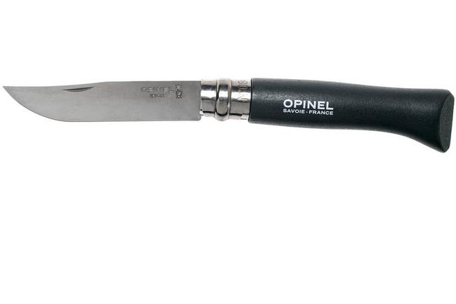 Opinel navaja No. 7 Classic, acero inoxidable, longitud de la