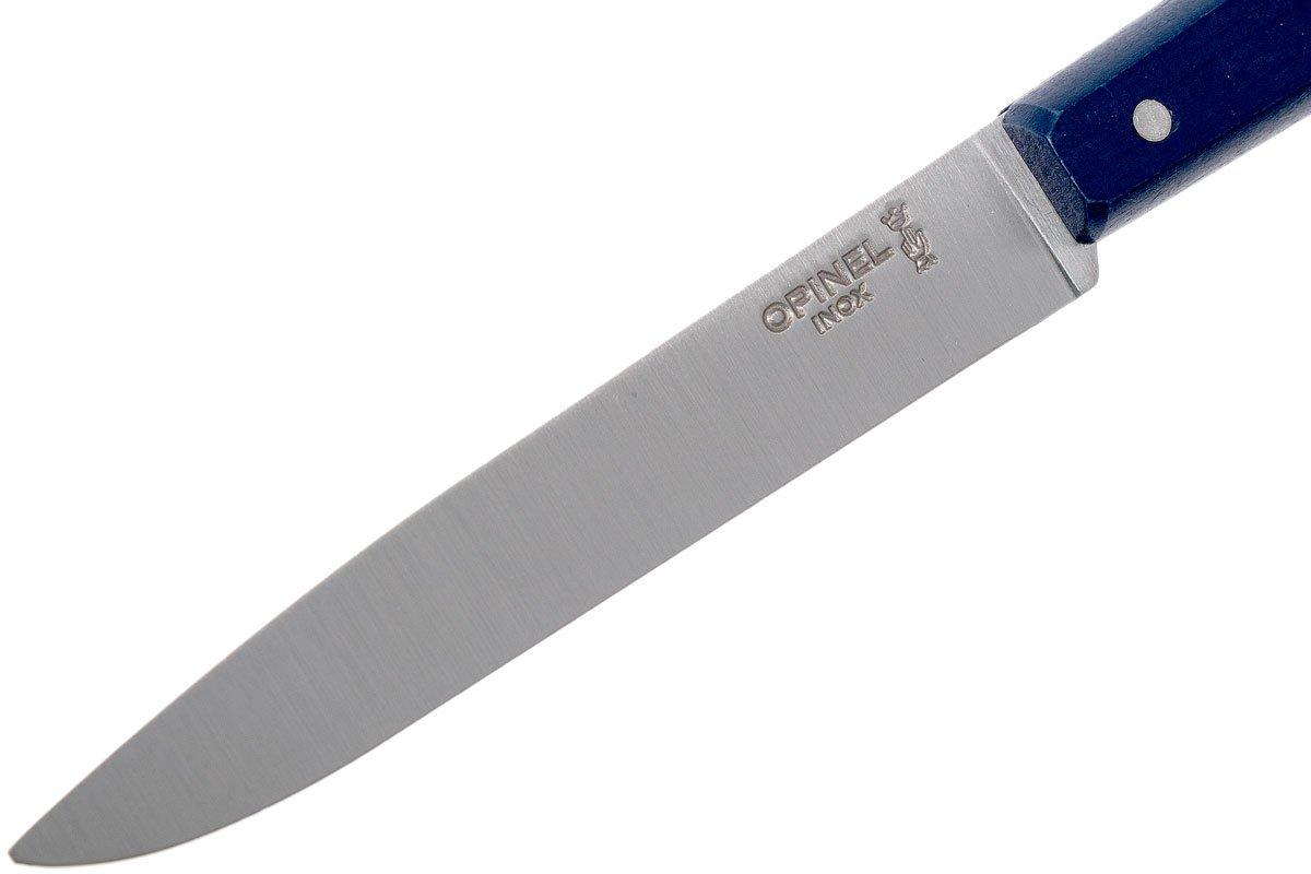 Opinel Tomatenmesser – Gezahnte Klinge, Blauer Kunststoffgriff, INTEMPORA II Kollektion