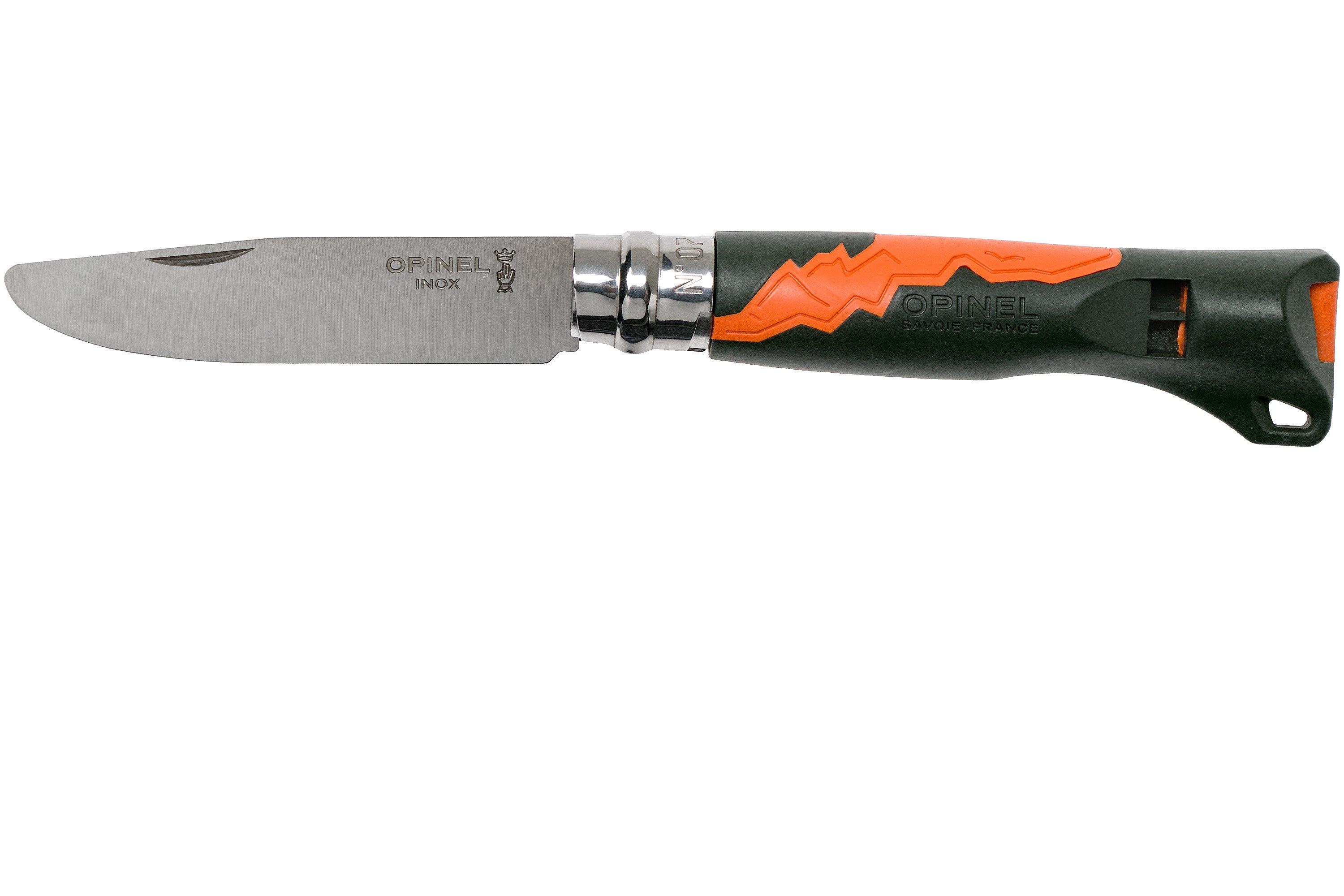 Opinel Outdoor No. 07 Junior pocket knife, Khaki | Advantageously ...