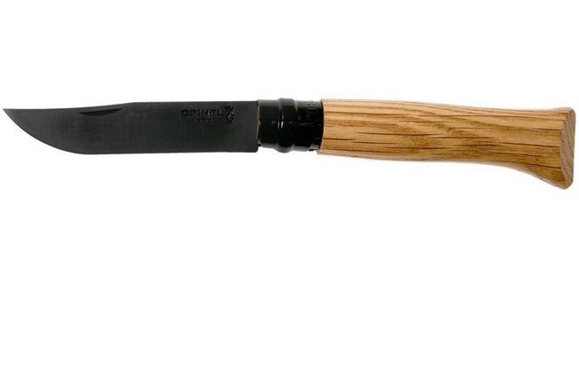 Opinel  No.08 Black Oak Folding Knife - OPINEL USA