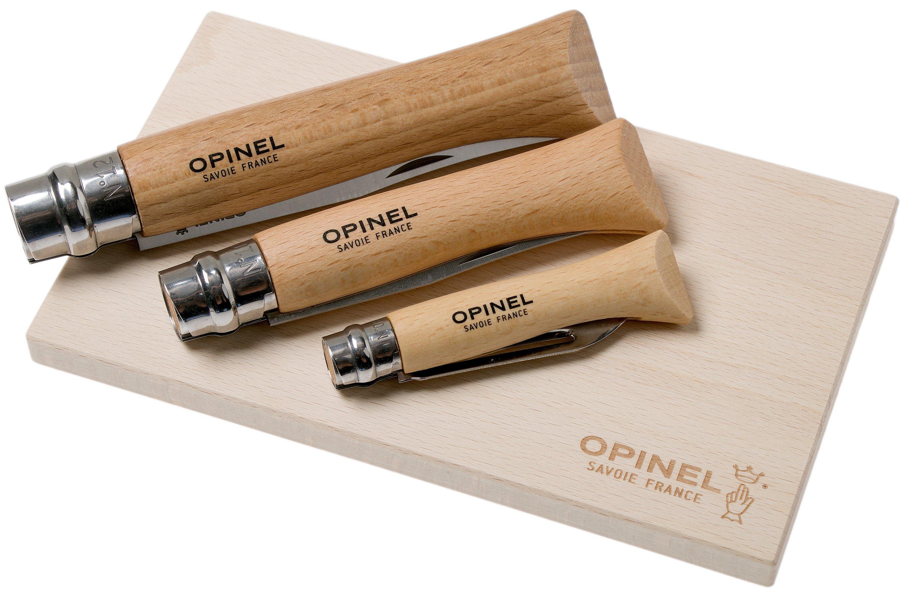 Opinel Nomad Cooking Kit 2177, picnic knife set Advantageously