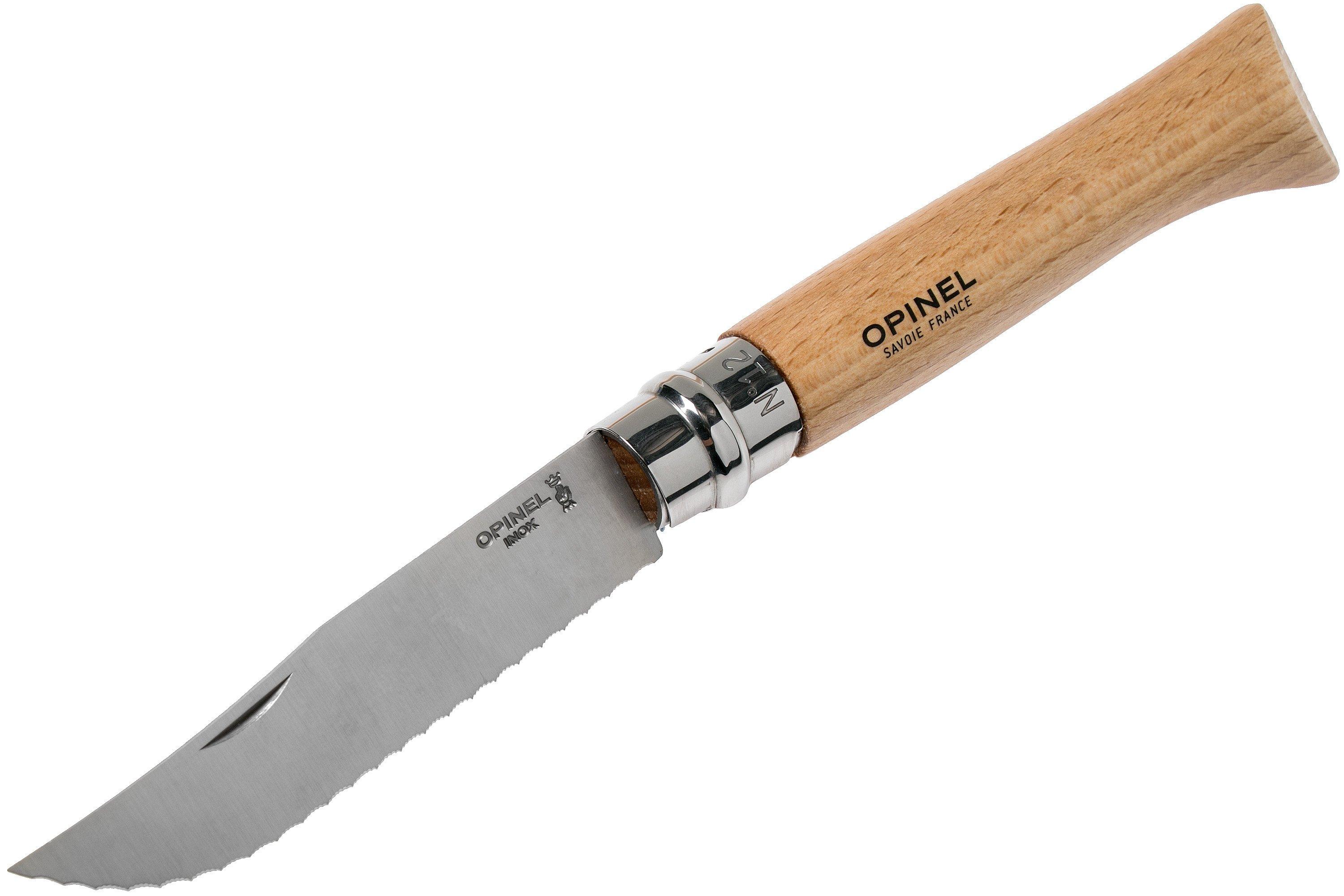 Opinel No 12 Serrated Folding Camp Knife