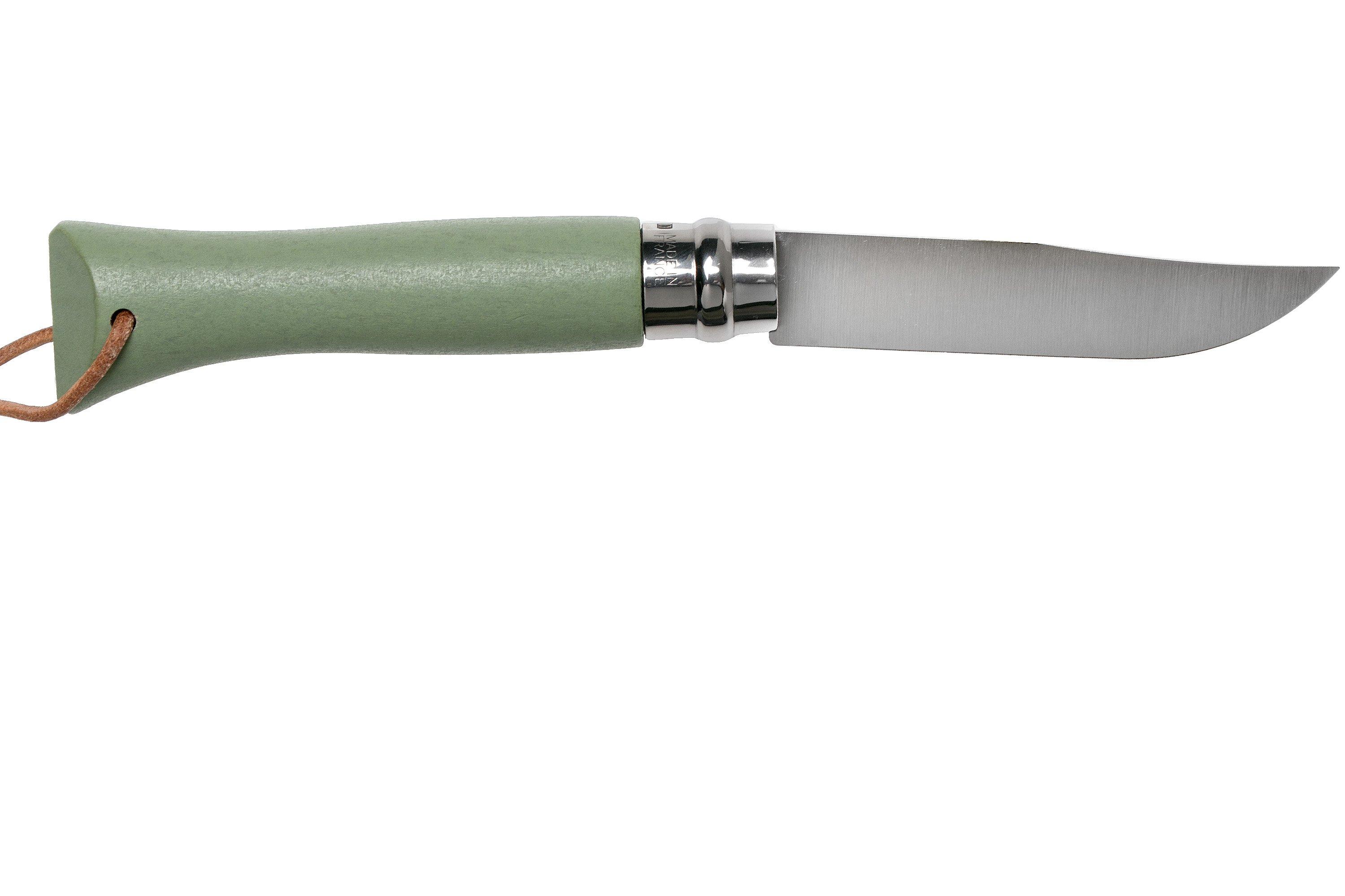 Opinel Trekking No. 06RV pocket knife, Sage Advantageously shopping at Knivesandtools.co.uk