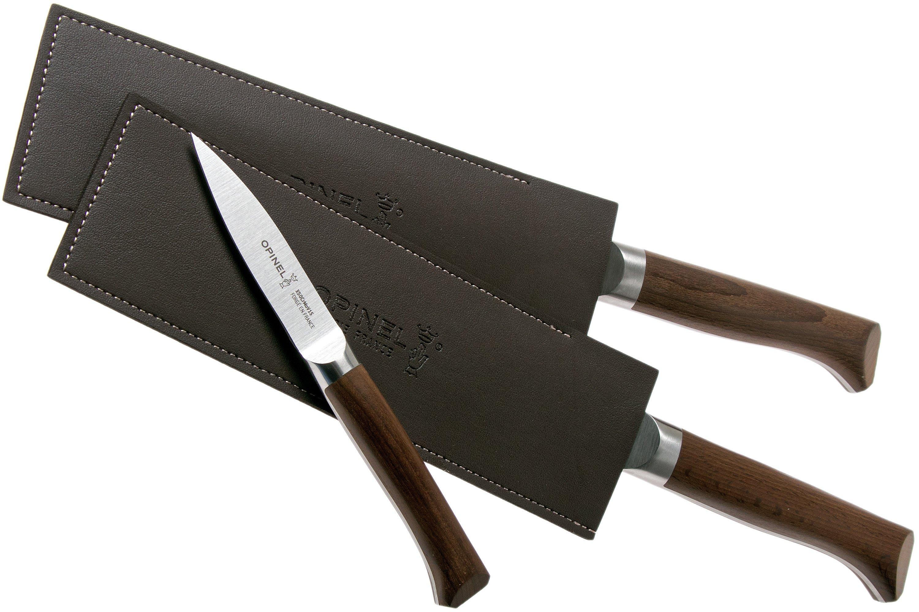 Güde Set 3 Coltelli Alpha Birne - Spelucchino, Coltello Prosciutto E Coltello Cuoco, 10-21 Cm