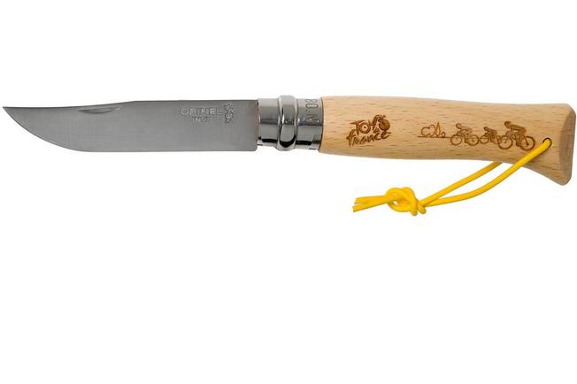 Opinel No.8 with Engraved Handle