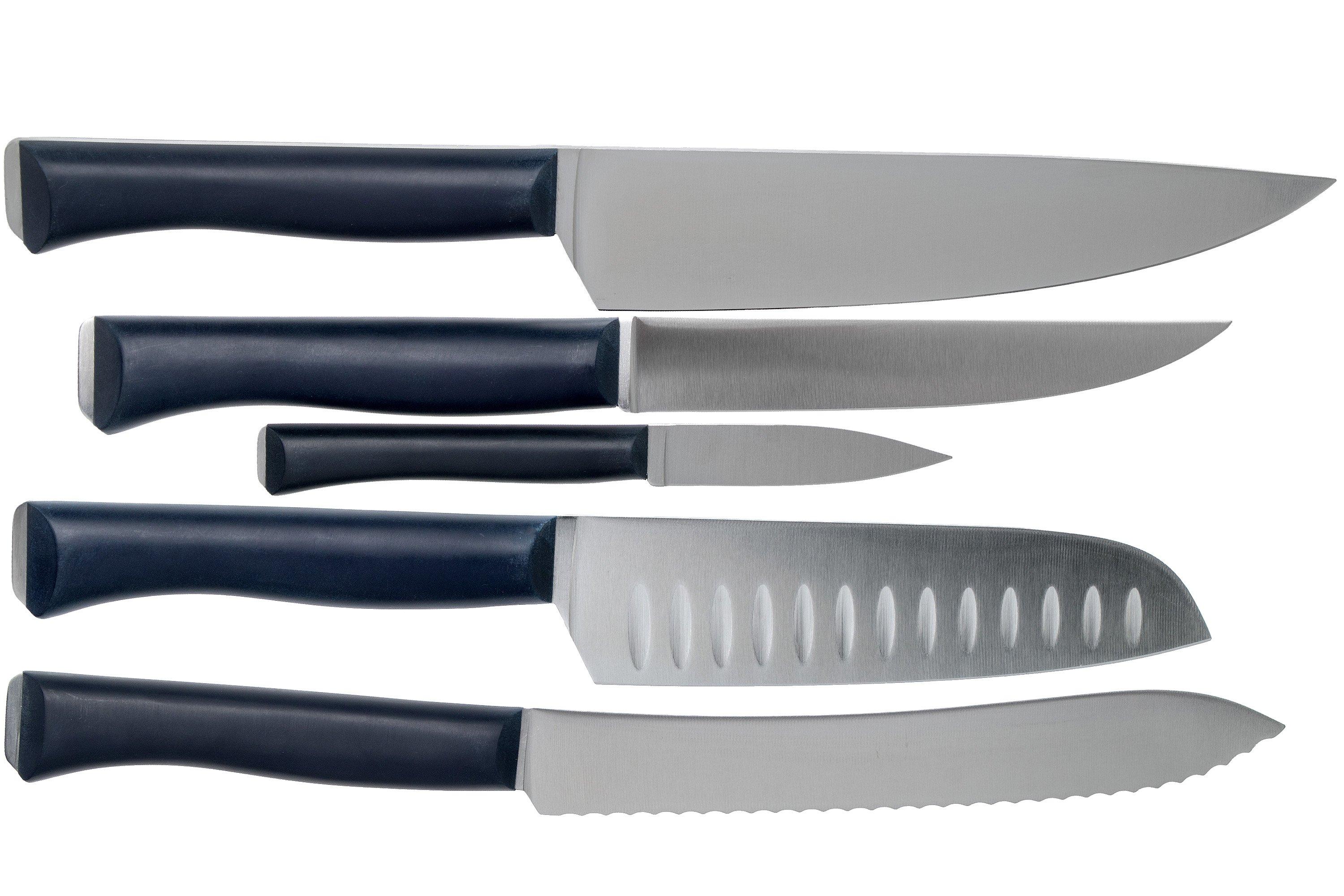 Opinel Intempora 2404, 5-piece knife set incl. block | Advantageously ...