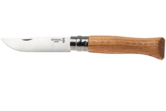 Afbeelding voor Opinel No. 09, 002424, Satin Stainless Steel, Oak Wood zakmes