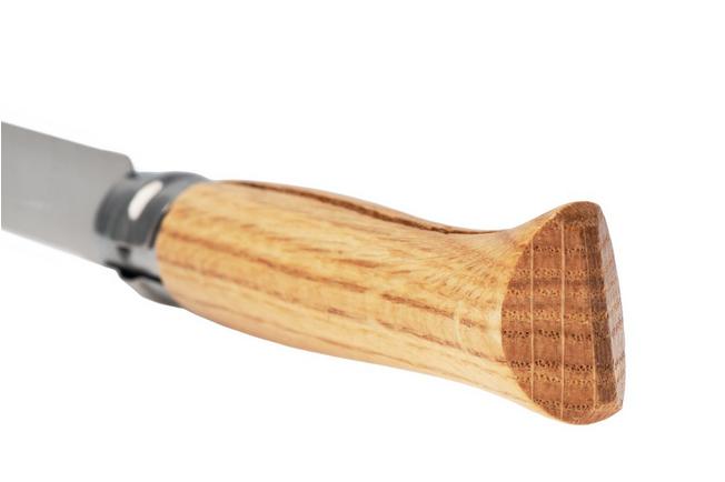 Afbeelding voor Opinel No. 09, 002424, Satin Stainless Steel, Oak Wood zakmes