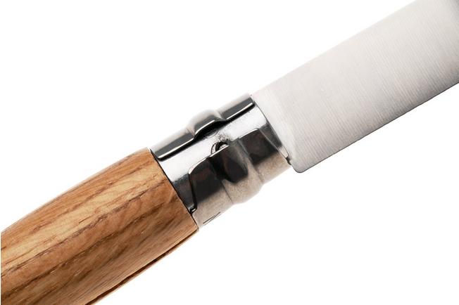 Afbeelding voor Opinel No. 09, 002424, Satin Stainless Steel, Oak Wood zakmes
