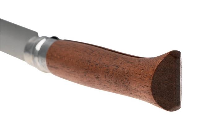 Afbeelding voor Opinel No. 09, 002425, Satin Stainless Steel, Walnut Wood zakmes