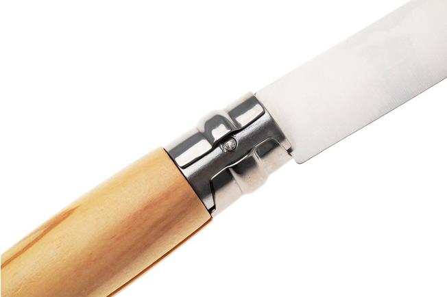 Afbeelding voor Opinel No. 09, 002426, Satin Stainless Steel, Olive Wood zakmes