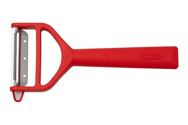 Opinel T-Duo Peeler Polymer Handle - Red