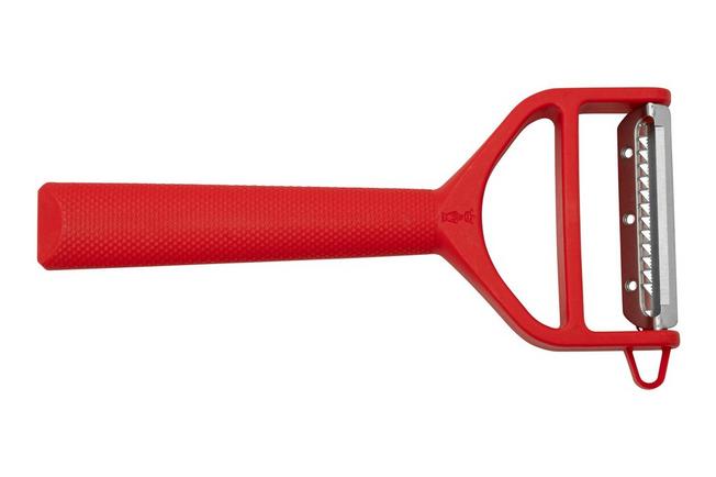 Eplucheur T-Duo polymère Rouge