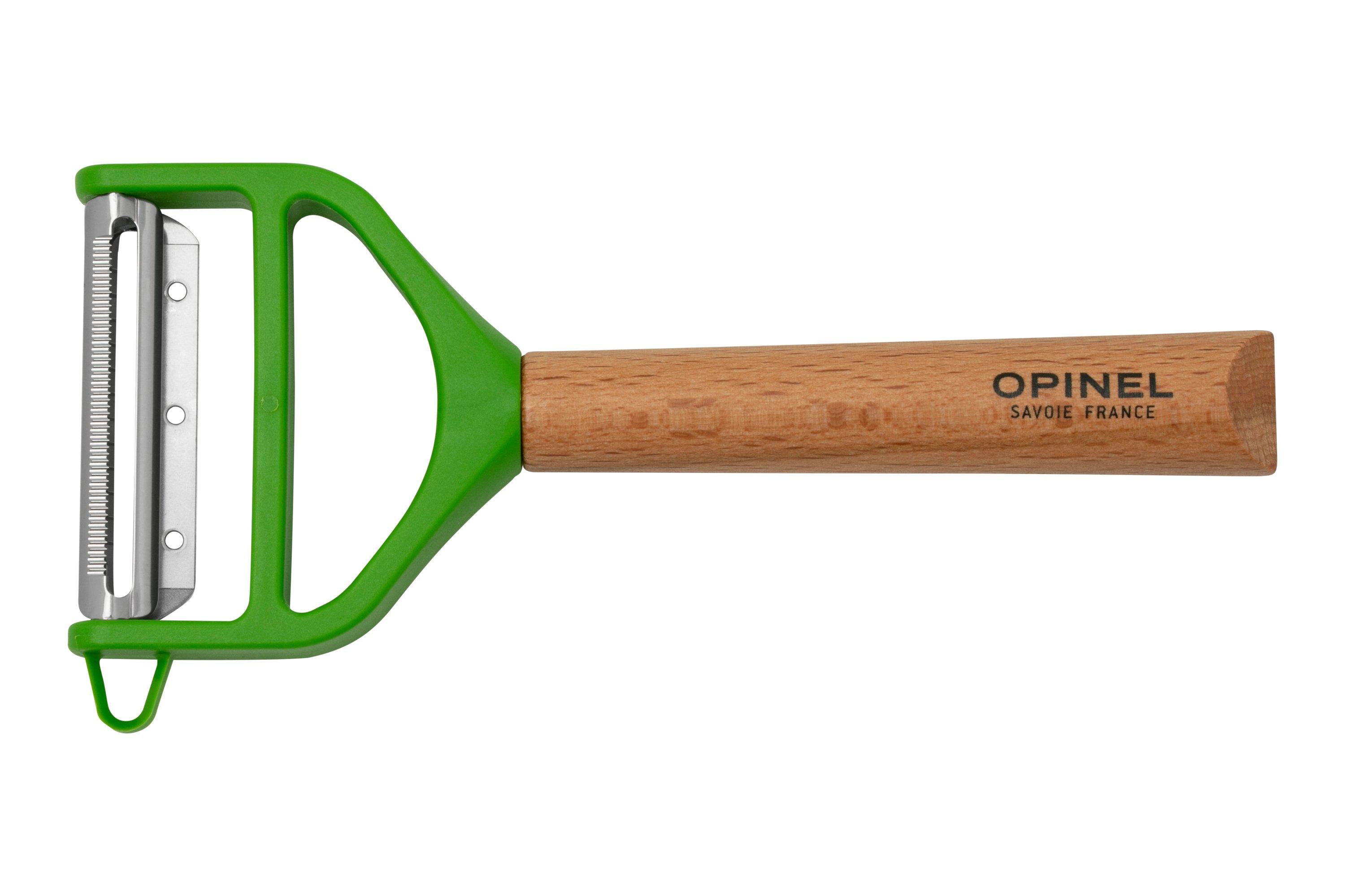 Opinel T-Duo Peeler 002432 Green Wood | Advantageously shopping at ...