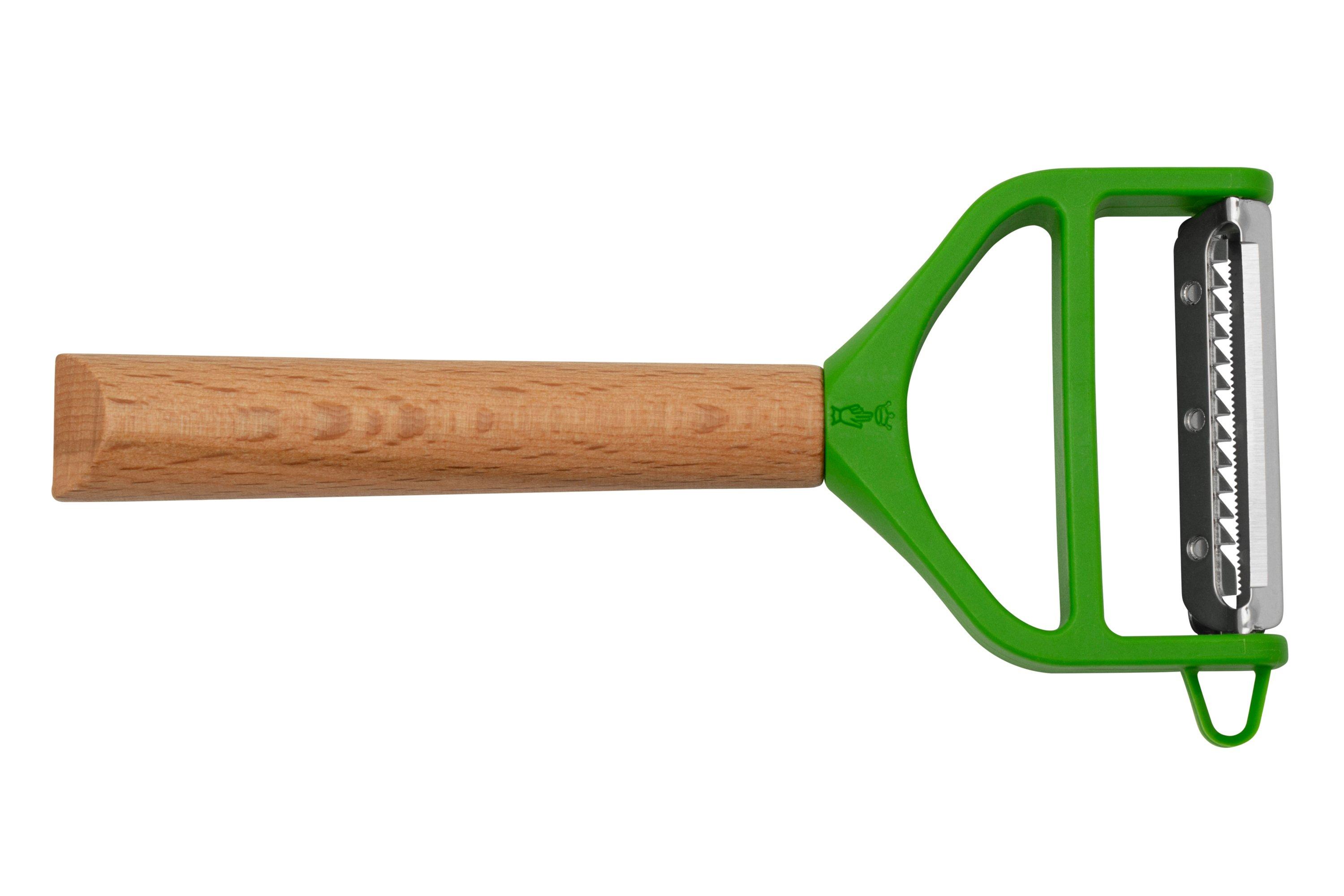 Opinel T-Duo Peeler 002432 Green Wood | Advantageously shopping at ...