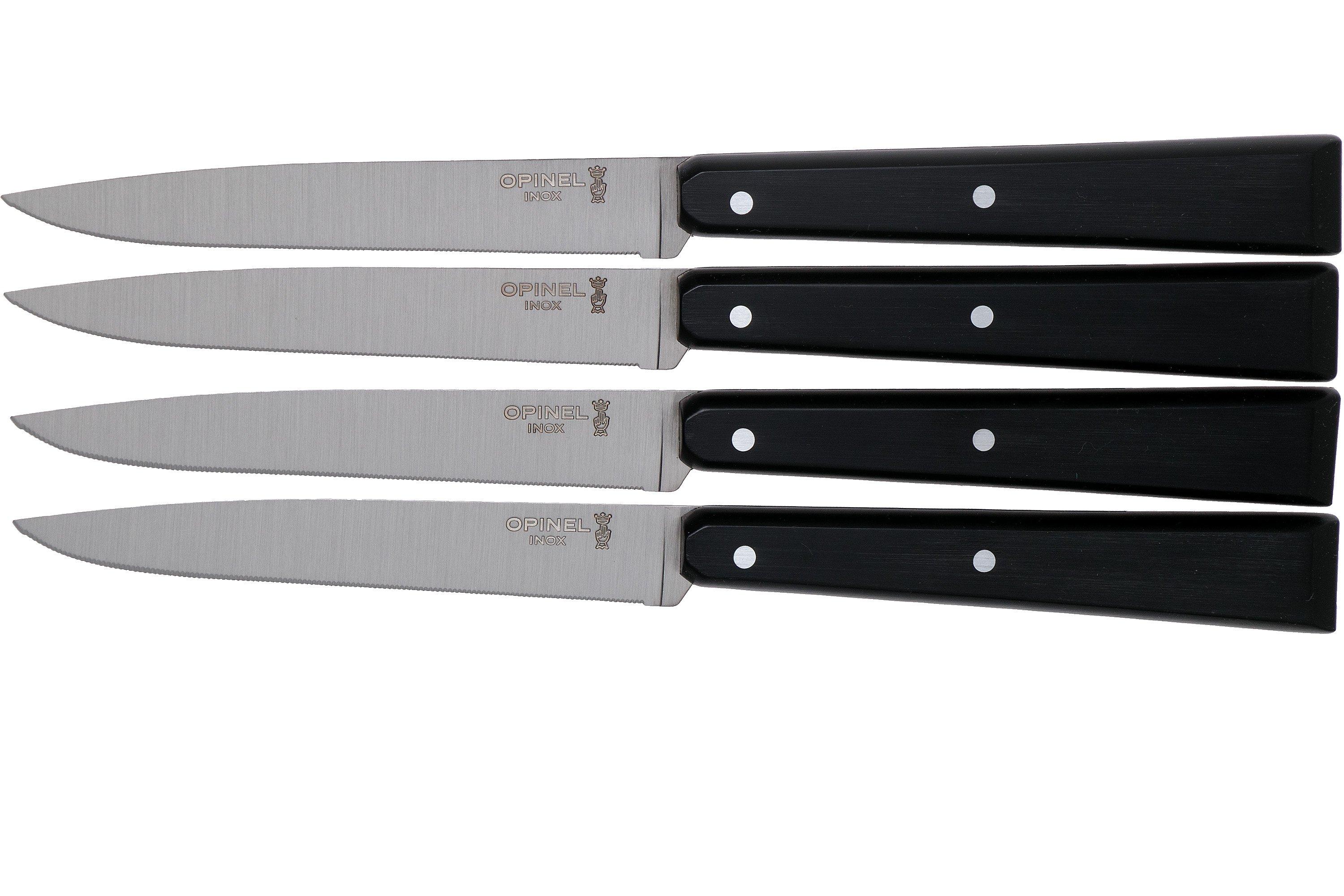 Opinel Pro No°125, 002437 steak knife set 4-piece