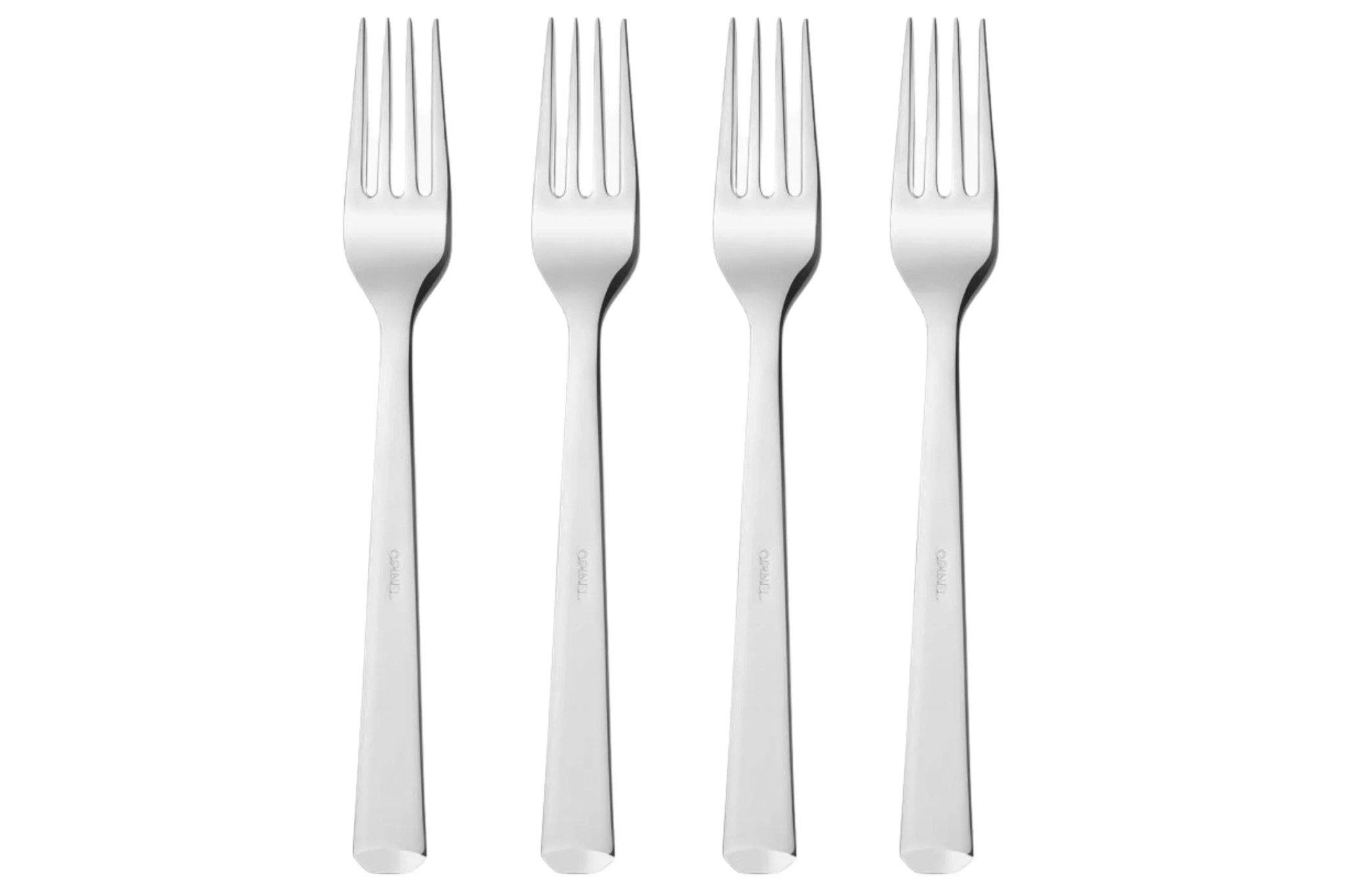 Brandani 52345 Set Posate Old Gold 16 Pezzi In Acciaio Inox, 4 Posate, Color Oro, Per 4 Persone