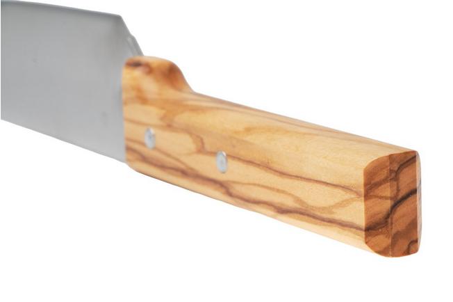 Afbeelding voor Opinel Trio Parrallèle Olive Wood, 002494, 3-delige messenset