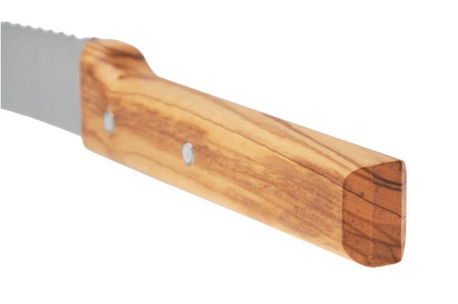 Afbeelding voor Opinel Parallèle No. 116 broodmes 21 cm, olijfhout