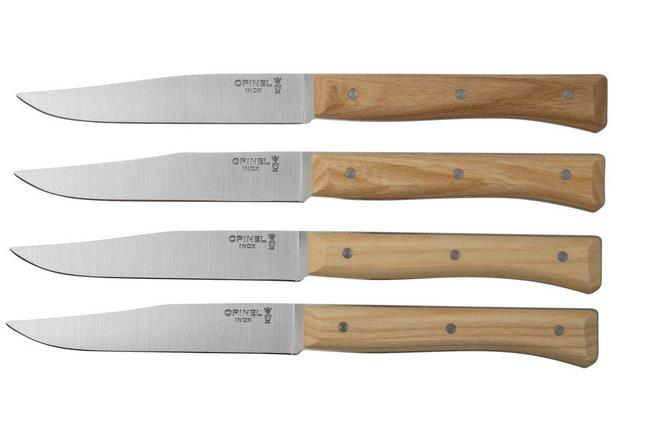 Opinel Ash Steak Knives | Set of 4