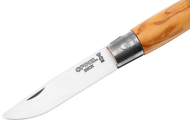 Image pour Opinel Néo6 Opiflex 002504 Stainless Steel, Olive Wood, couteau de poche slipjoint