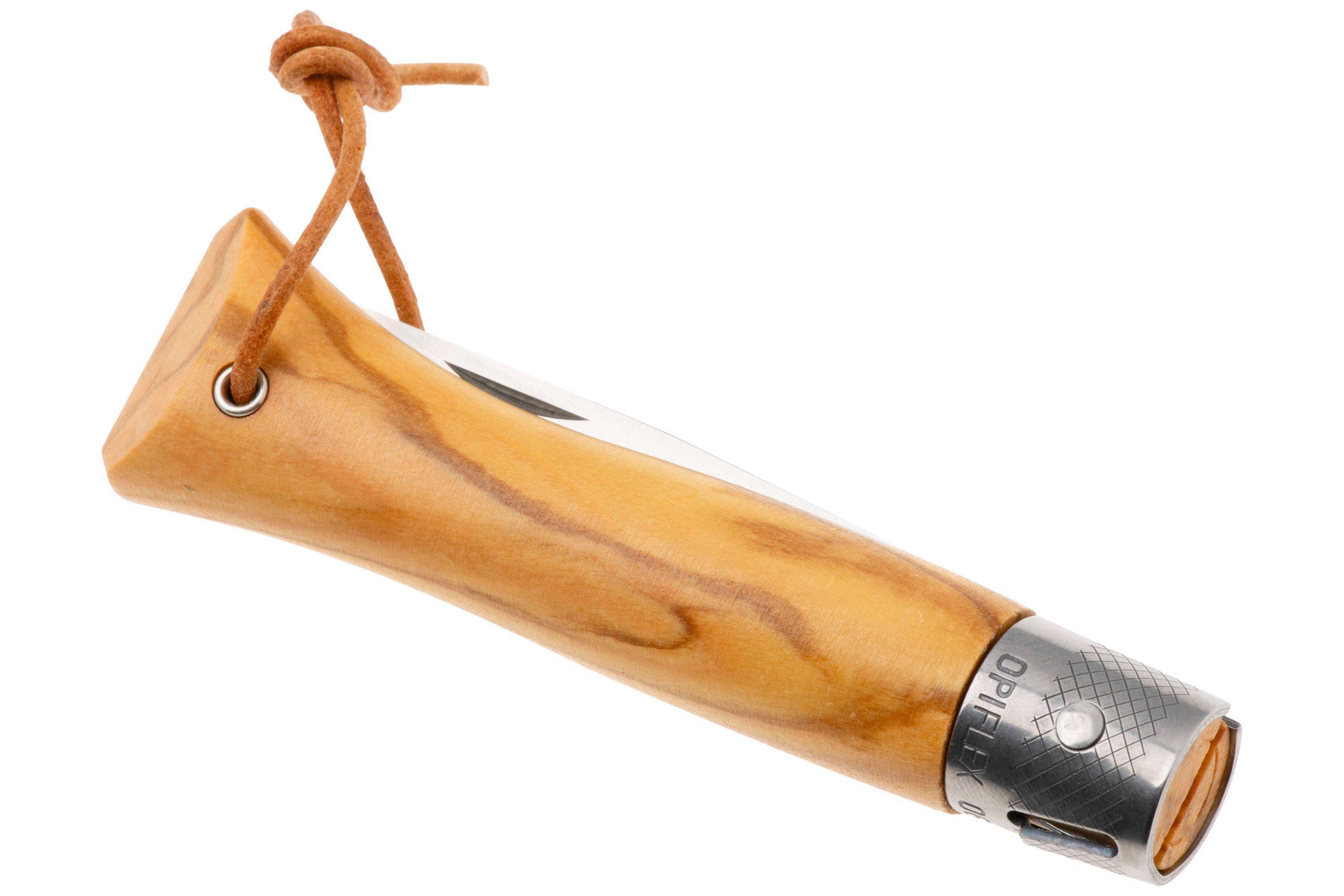 Scyzoryk Opinel Néo6 Opiflex 002504 Stainless Steel, Olive Wood