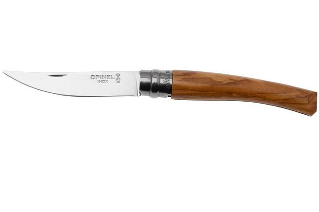 Slim Opinel 10 Coltello Manico Olivo