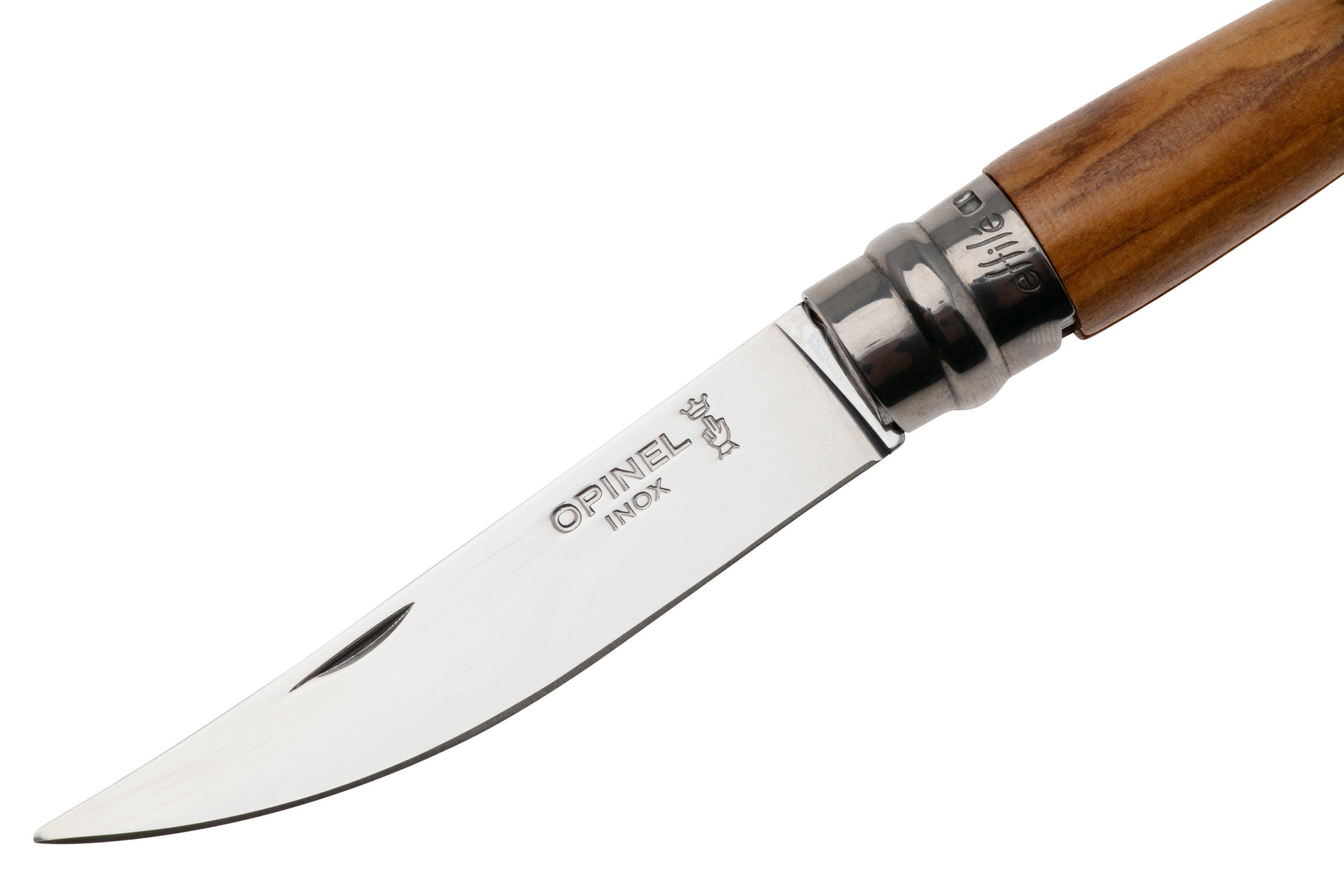 Opinel Effilé No. 8, 002563, olive wood, pocket knife