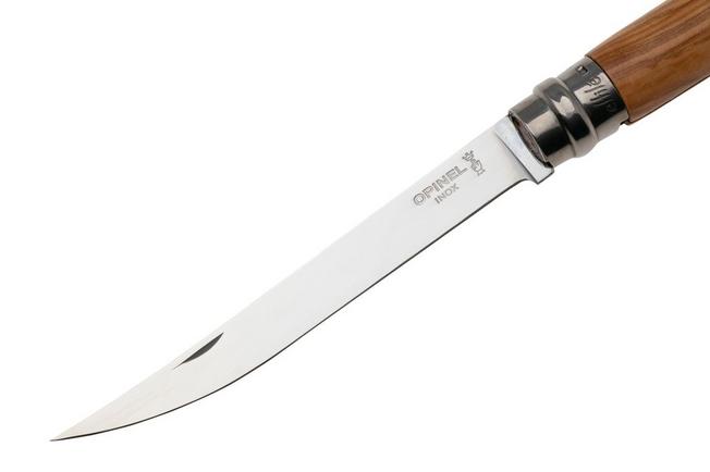 Opinel Knife No. 12 Serrated Blade Inox Stainless Steel Made in France