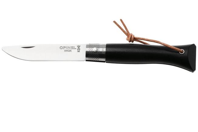 Image for Opinel Néo6 Opiflex 003110 Stainless Steel, Ebony Wood, slipjoint pocket knife