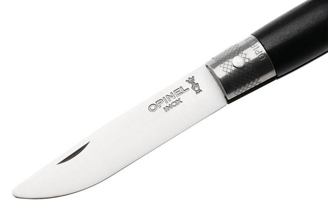Image for Opinel Néo6 Opiflex 003110 Stainless Steel, Ebony Wood, slipjoint pocket knife