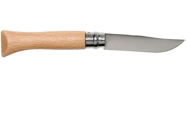 Opinel navaja No. 7 Classic, acero inoxidable, longitud de la