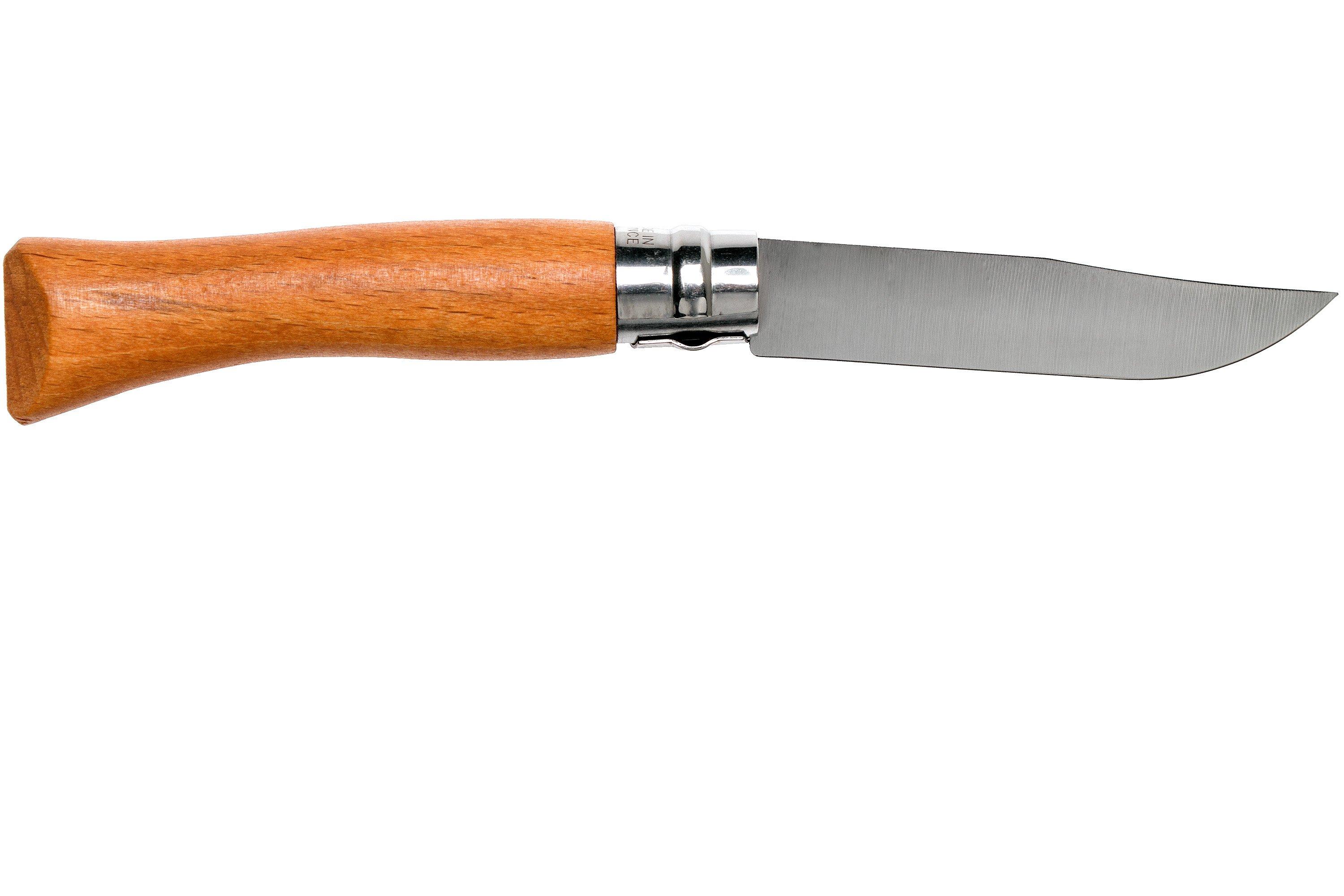 Opinel couteau de poche No. 7 Classic, Inox, longueur de la lame 8,0 cm