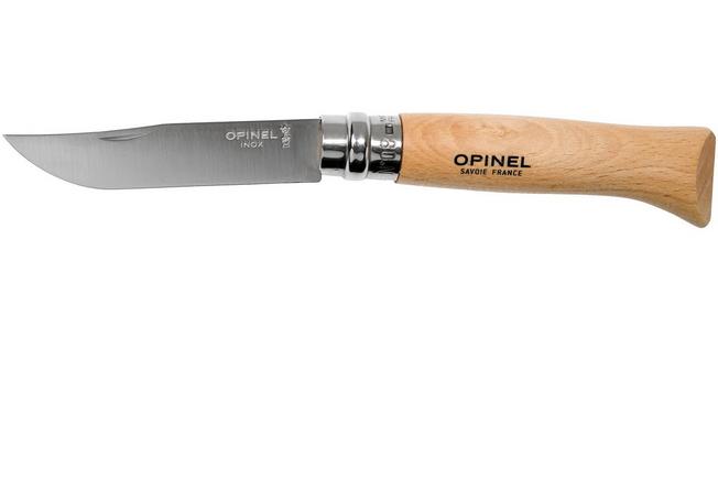segment ophouden dak Opinel zakmes No. 08RV, roestvast staal, lemmetlengte 8,5 cm | Voordelig  kopen bij knivesandtools.be