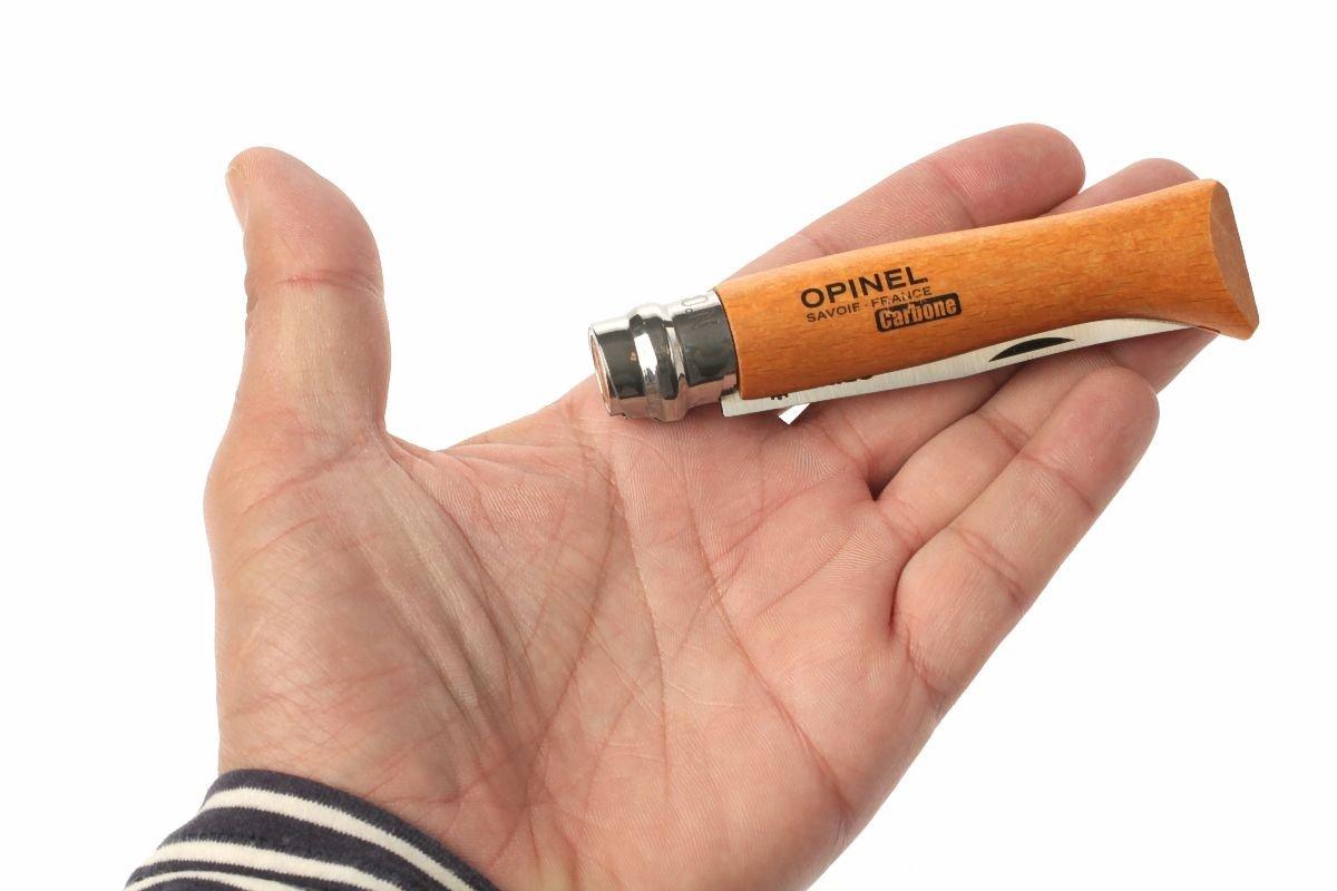 Opinel zakmes, koolstofstaal, lemmetlengte 6 cm | Günstiger shoppen bei