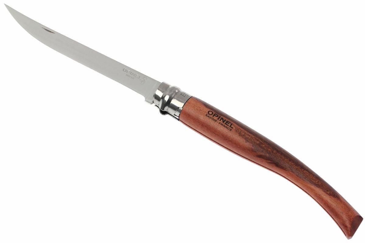Opinel No. 12 filleting knife, stainless steel, blade length 12 cm