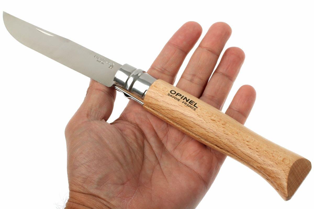 Opinel No. 12 filleting knife, stainless steel, blade length 12 cm