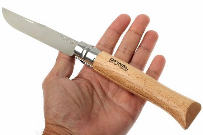 Opinel No.12 Stainless Steel Folding Serrated Knife