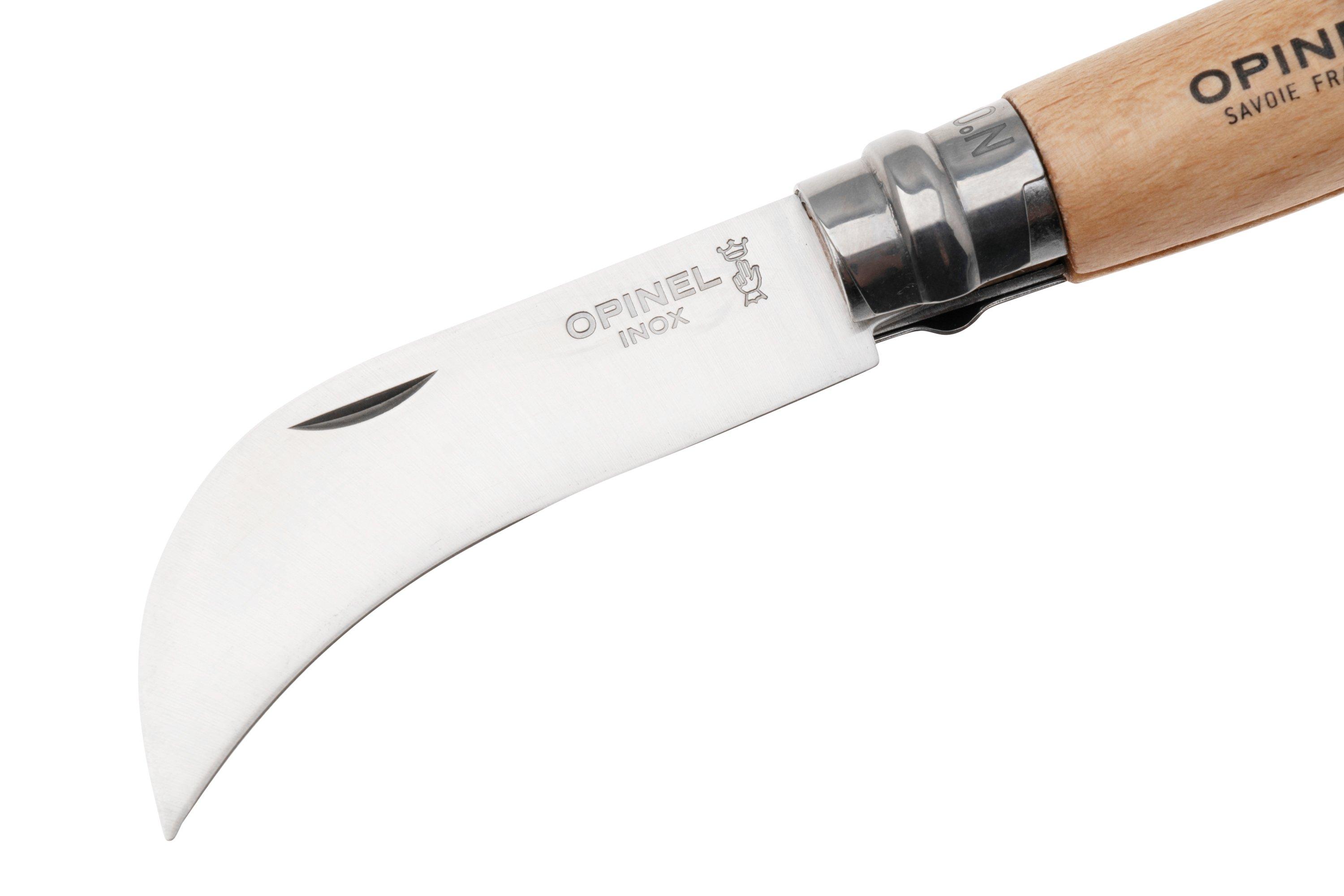 Opinel No. 08 113140 Beech Wood, Gärtner und Veredlungsmesser