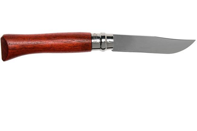 Opinel navaja No. 10 Slim Line, acero inoxidable, Padouk