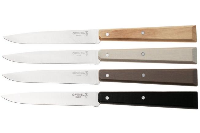 Afbeelding voor Opinel Bon Appetit 3272 Mineral, 4-delige tafelmessenset