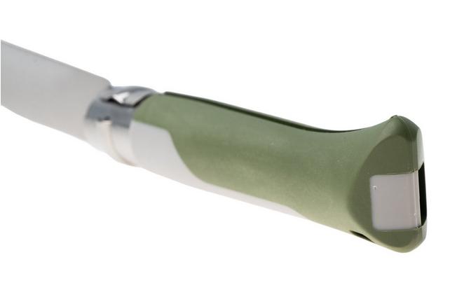 Obraz dla Nóż składany Opinel No. 08 Horizon 3304, Made For The Elements, Satin Stainless Steel, Pebble Grey / Khaki Polyamide
