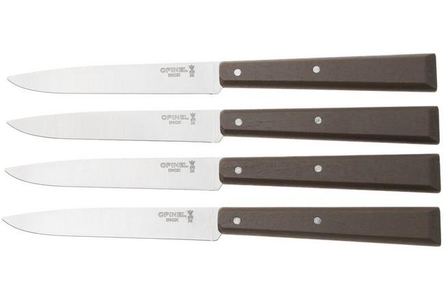 Afbeelding voor Opinel Bon Appetit 3325 Grey, 4-delige tafelmessenset