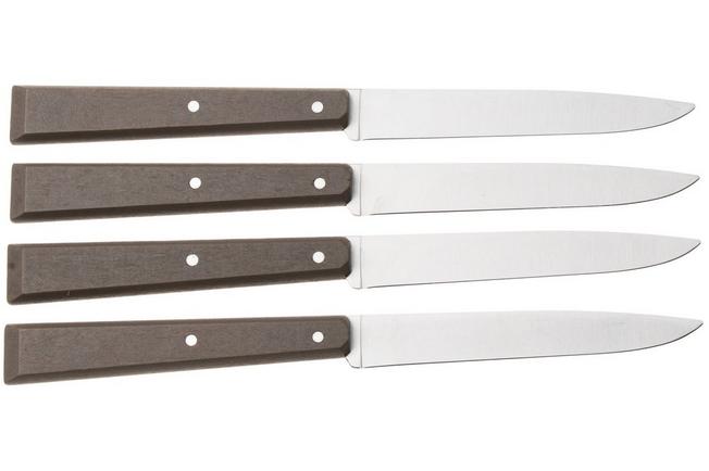 Afbeelding voor Opinel Bon Appetit 3325 Grey, 4-delige tafelmessenset