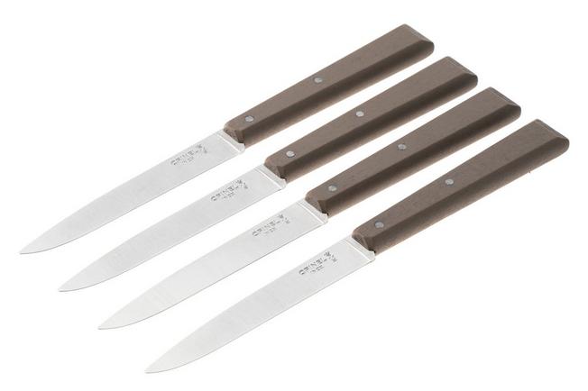 Afbeelding voor Opinel Bon Appetit 3325 Grey, 4-delige tafelmessenset