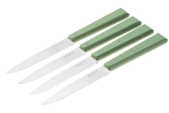 Afbeelding voor Opinel Bon Appetit 3326 Sage, 4-delige tafelmessenset