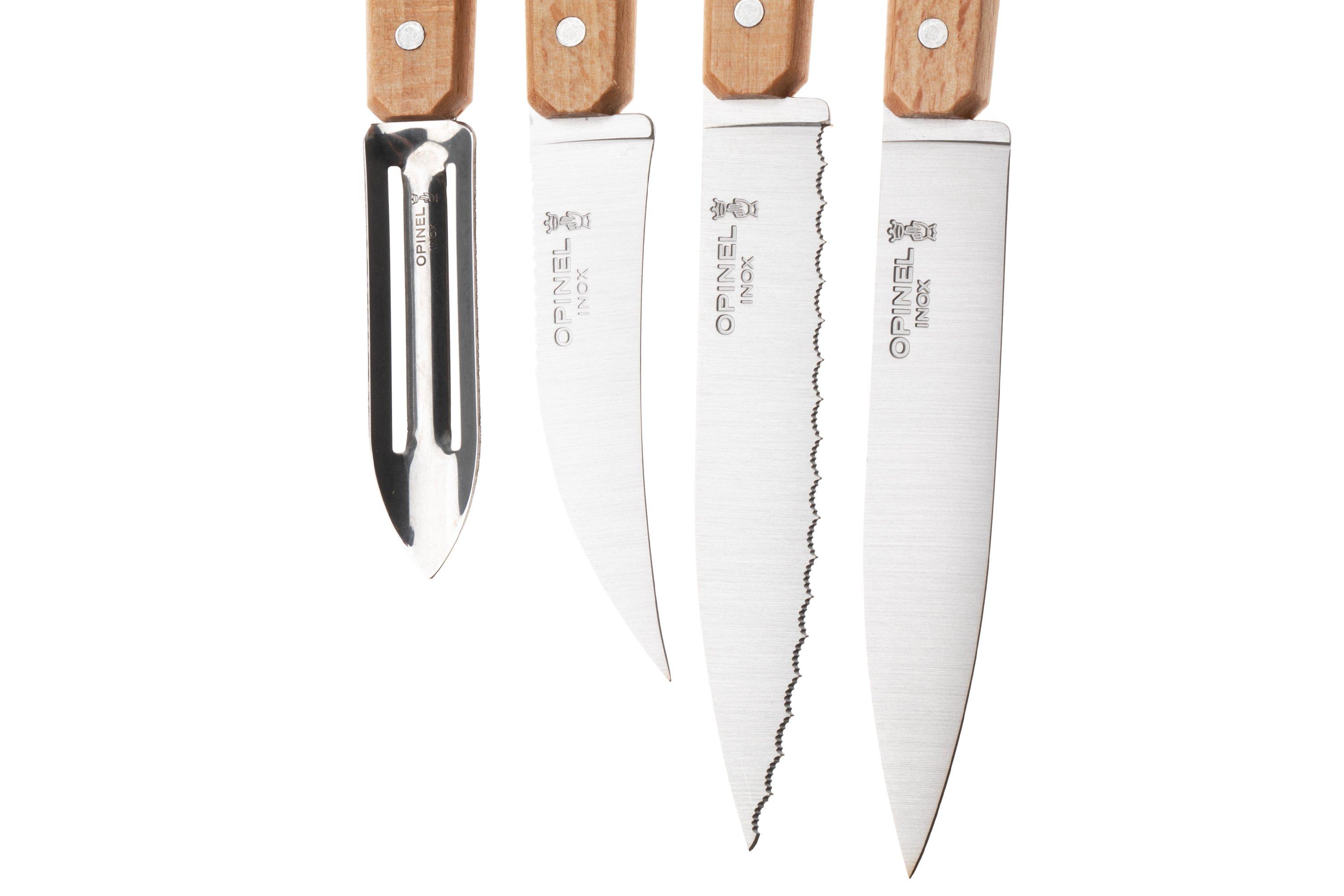 Opinel O-1300 Messerset Les Essentiels Naturedelstahl